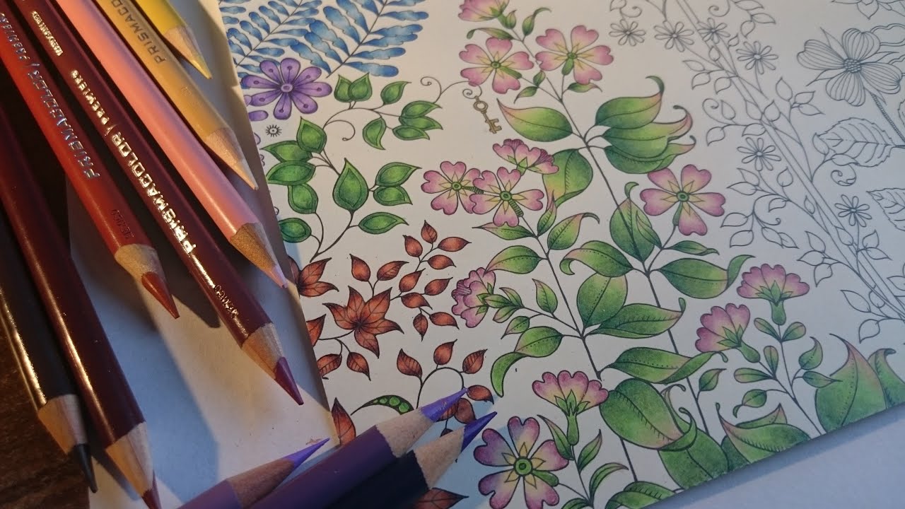 Coloring the Secret Garden Part 1