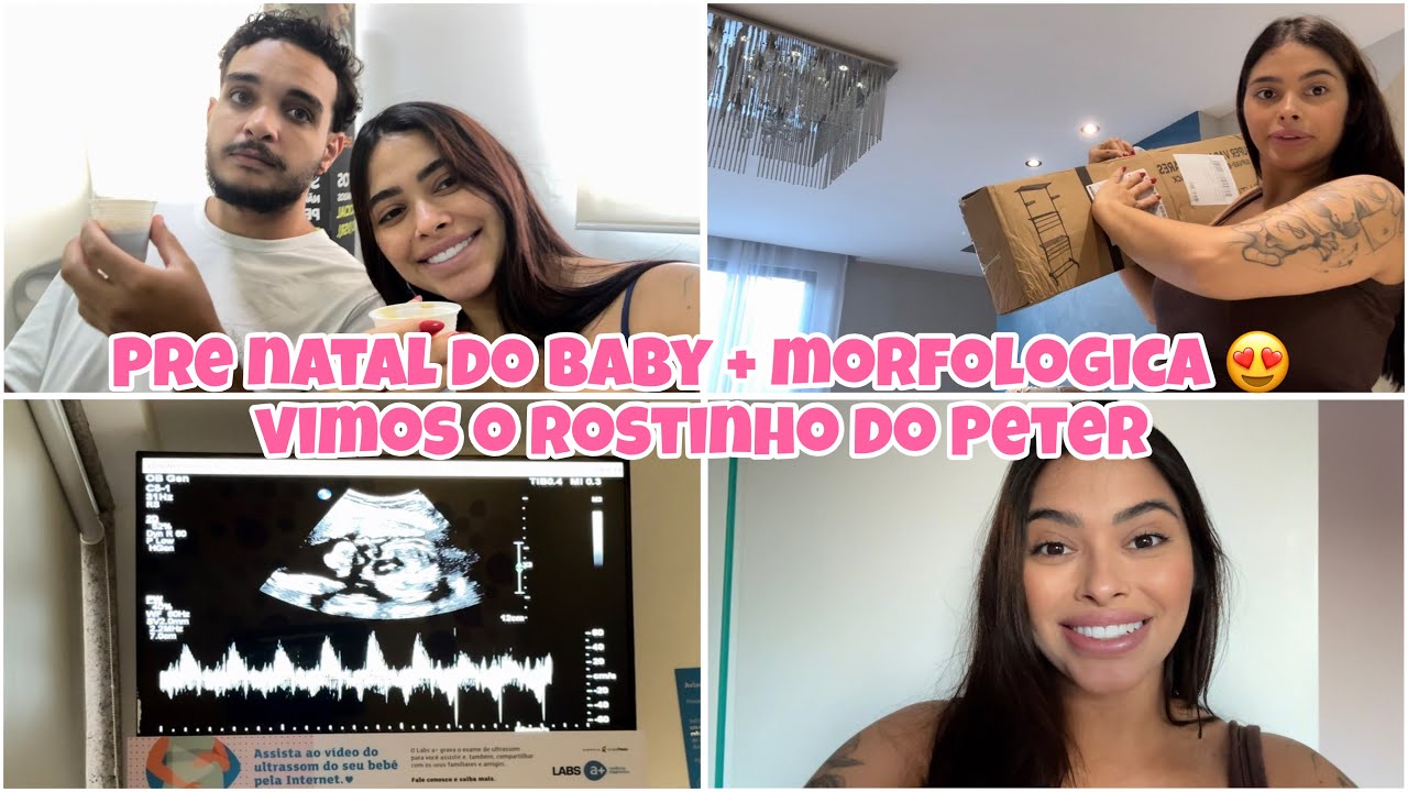 VIMOS O ROSTINHO DO BABY NA ULTRASSOM 😍 FIZ A MORFOLÓGICA + CONSULTA DE PRÉ NATAL!  Lidiane Pícculi