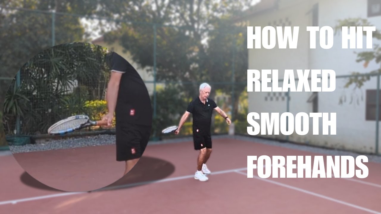 How to hit with RELAXED POWER on the FOREHAND