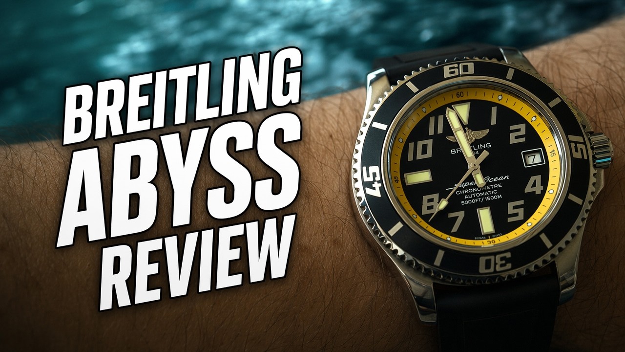 Breitling Superocean Abyss yellow 42mm automatic divers watch review