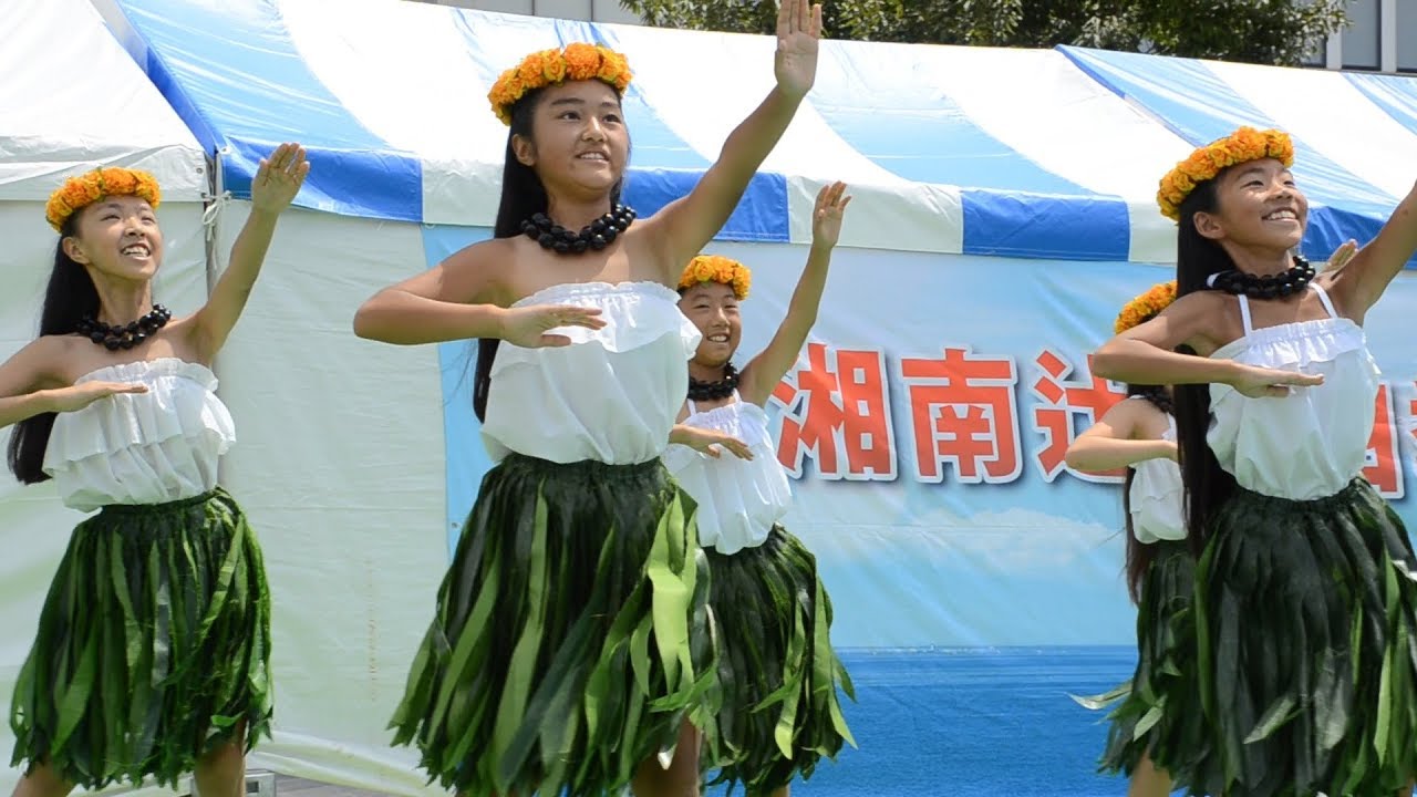 リロの歌　Ilima Mahipua Lemi Hula Studio　vol.6　湘南辻堂四季まつり2018