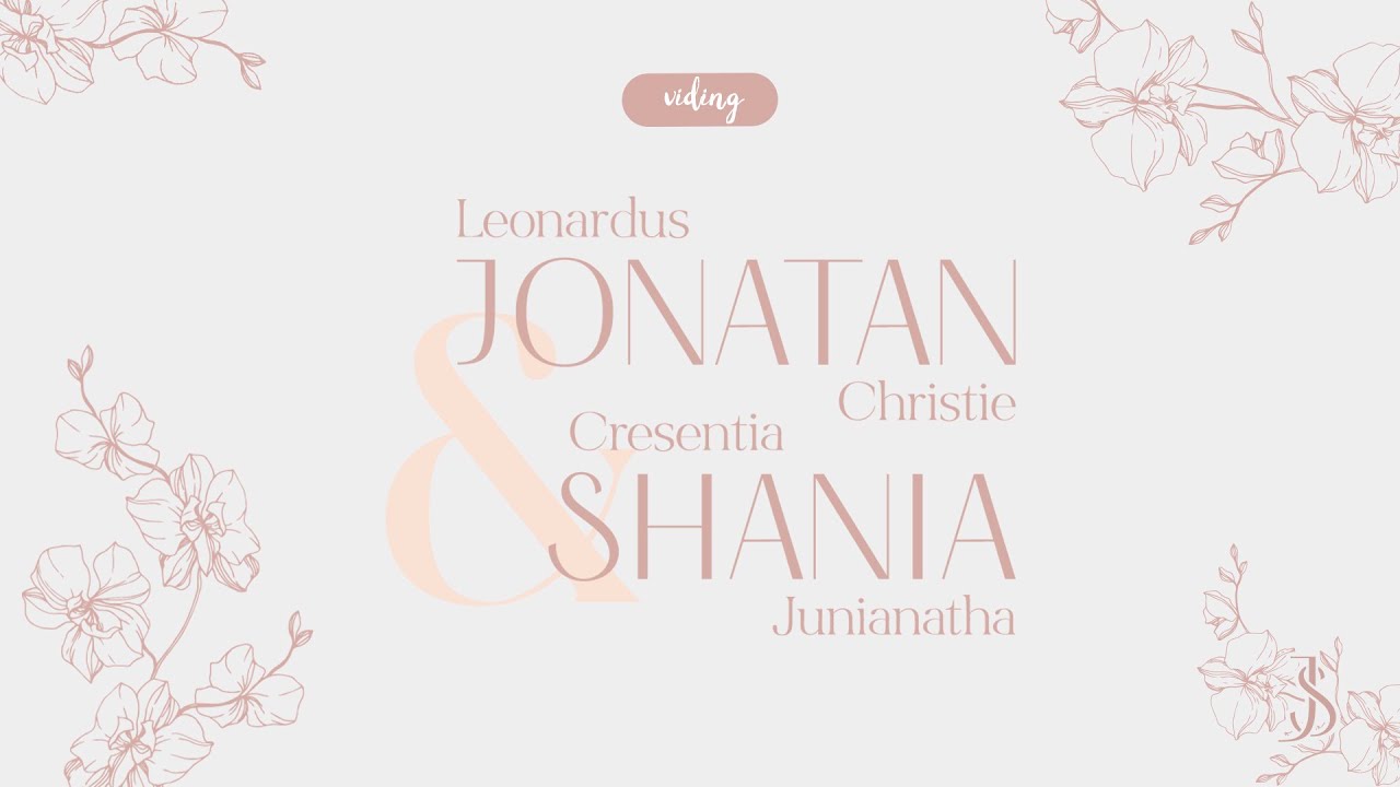 Jonatan Christie & Shania Junianatha Holy Matrimony Live Streaming 1 December 2023