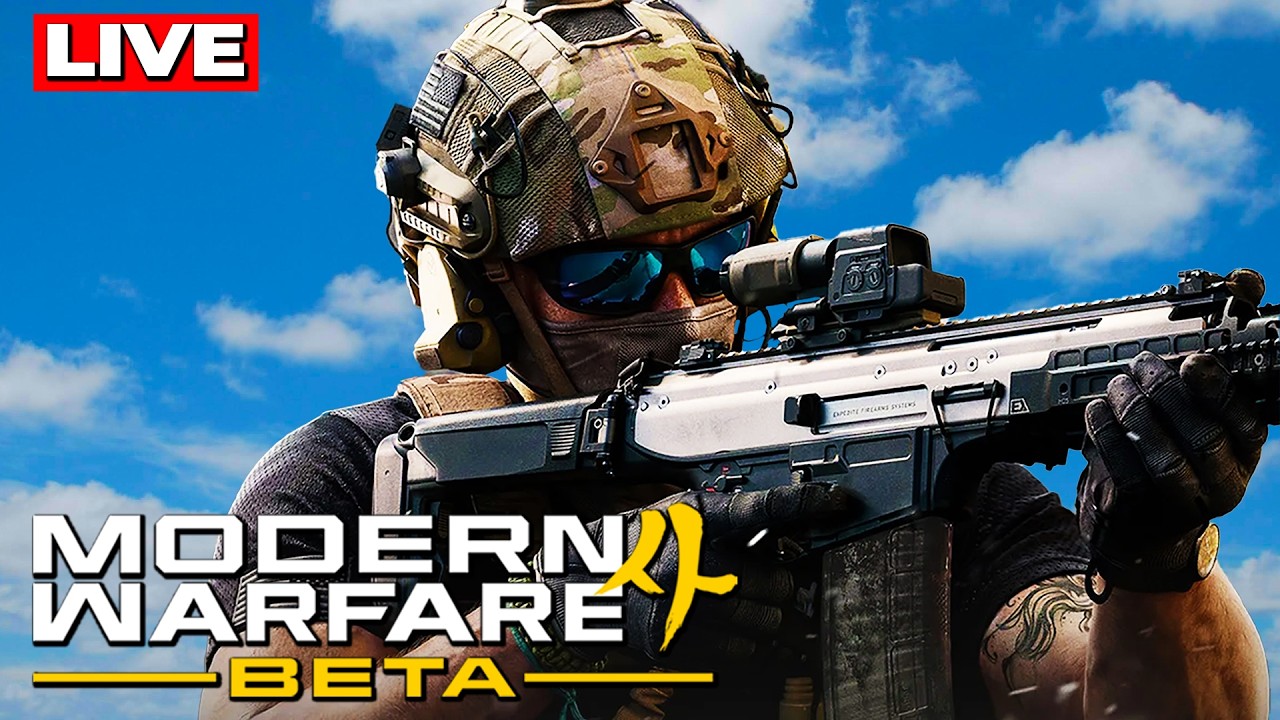 🔴LIVE - MODERN WARFARE 4 OPEN BETA!