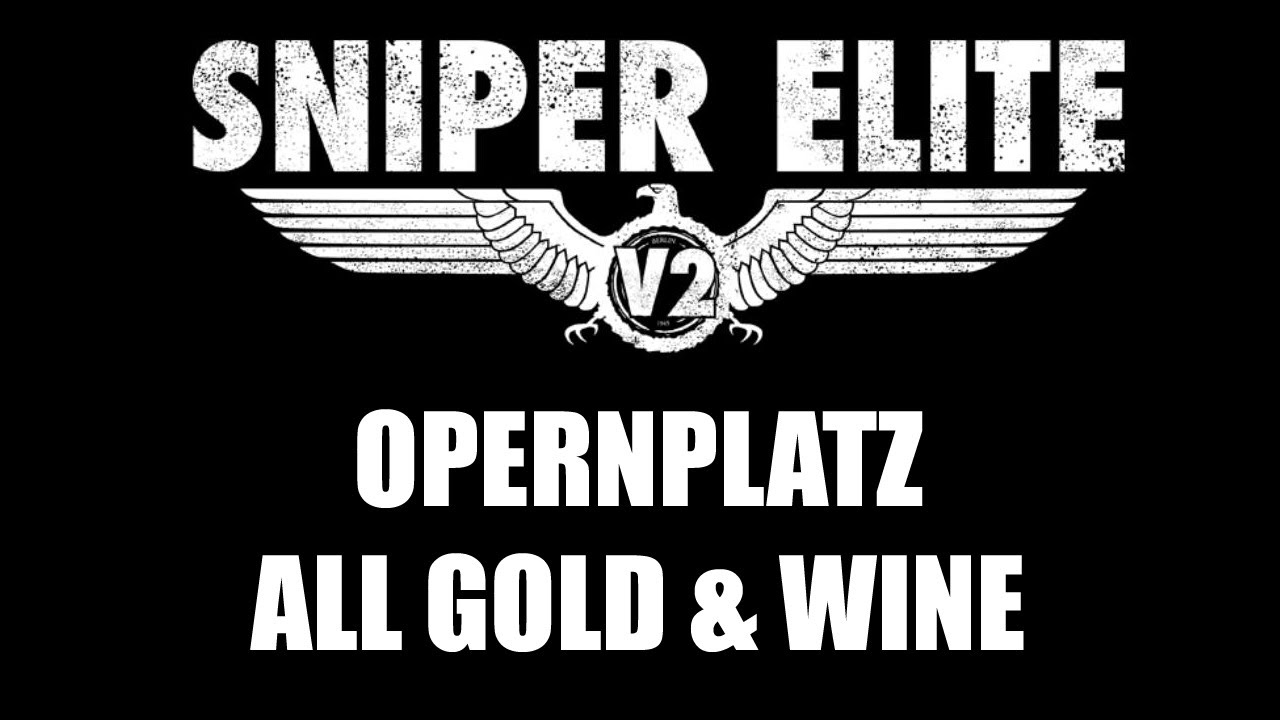 [Poradnik] Sniper Elite V2: Opernplatz. Ukryte sztabki oraz butelki![PC PS3 X360]