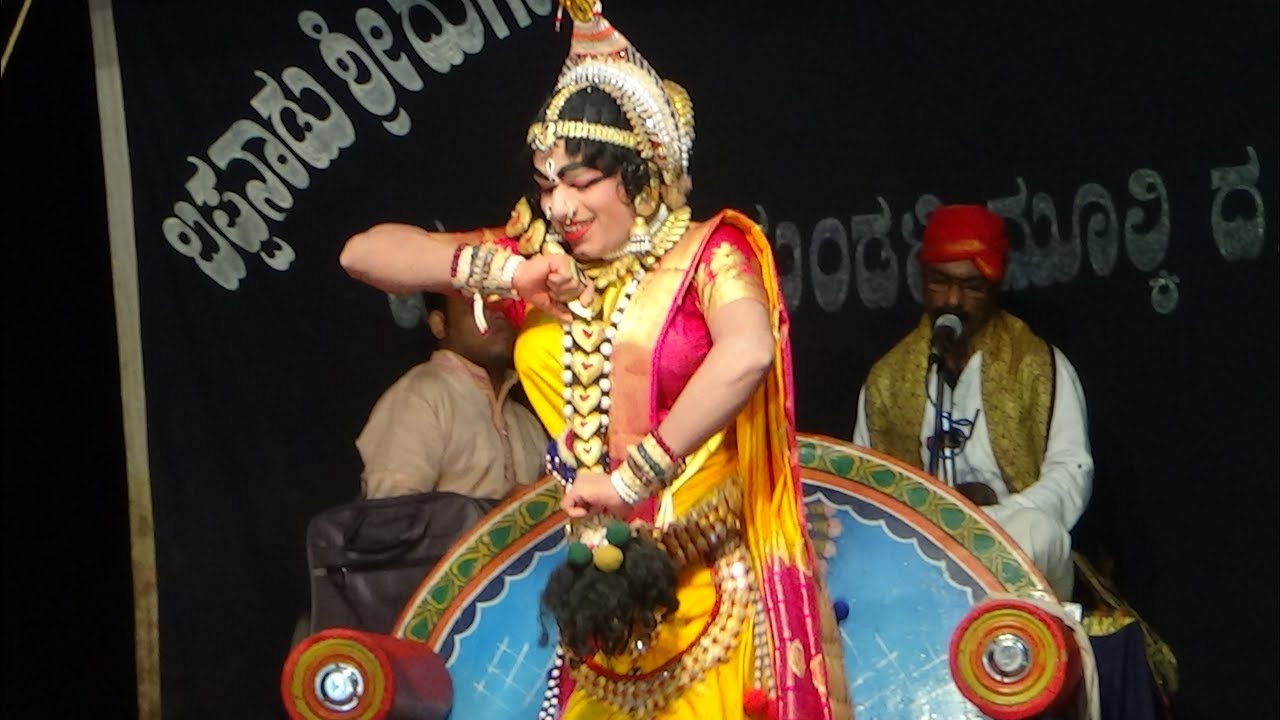 Yakshagana -- Shri Devi Mahatme - 9 - Cheluvike...- Hebri-Ganganadu