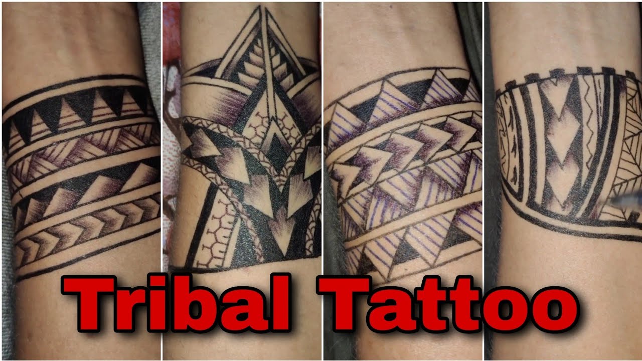 Male and female wriest tattoo || Tattoo making art|| temporary tattoo art
