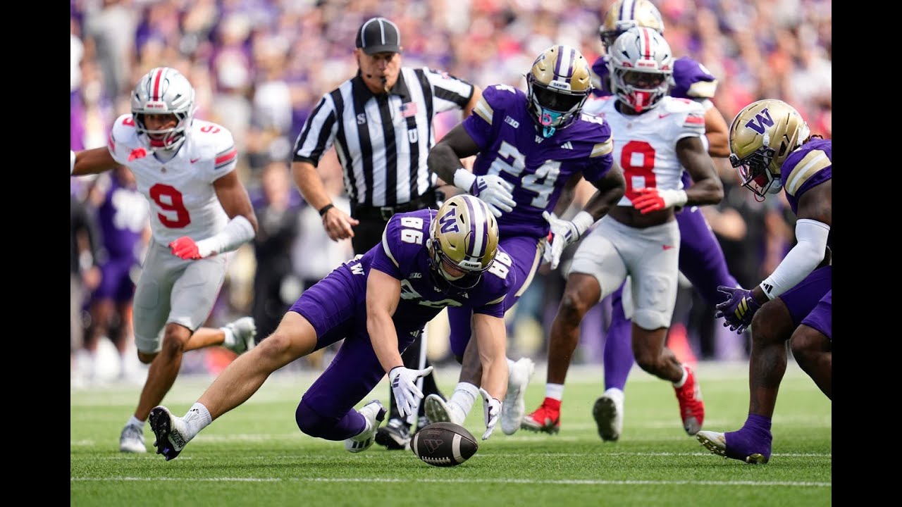 Washington OL/Offense VS Ohio State DL/Defense (2025)