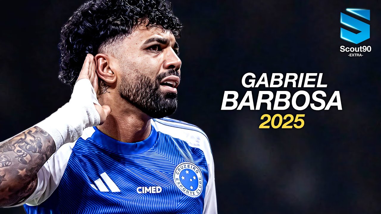 Gabriel Barbosa 2025 ► Cruzeiro - Crazy Skills, Assists & Goals | HD