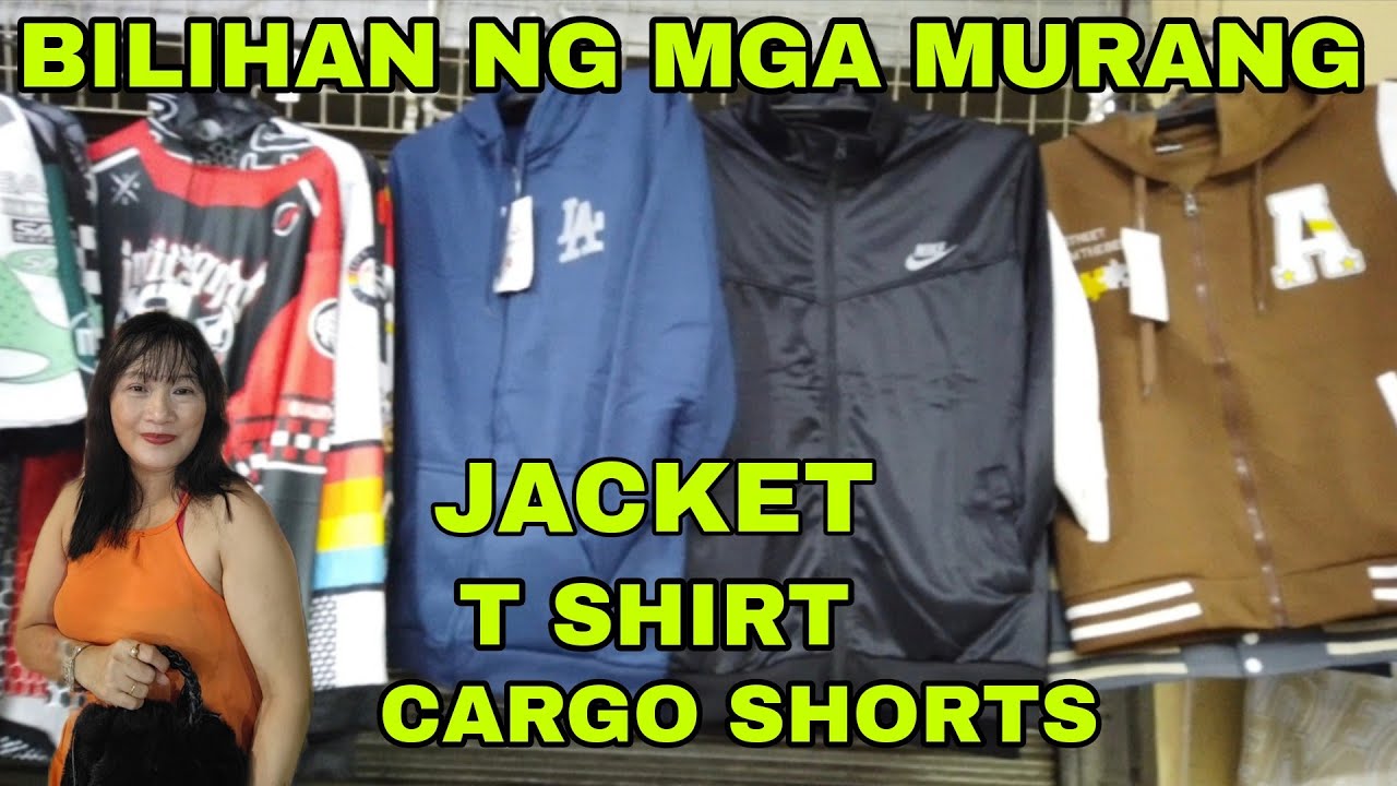 BILIHAN NG MGA MURANG JACKET, CARGO SHORTS, DRESSES, CARGO PANTS SA BACLARAN