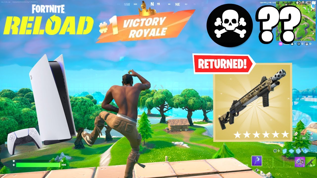 Fortnite Reload | High Elimination PS5 OG Gameplay (4K 120FPS)