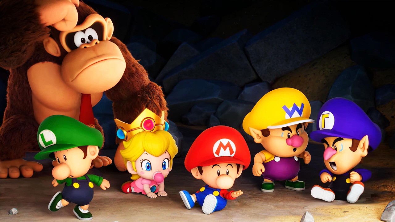 Mario Tennis Fever Game Movie - All Cutscenes