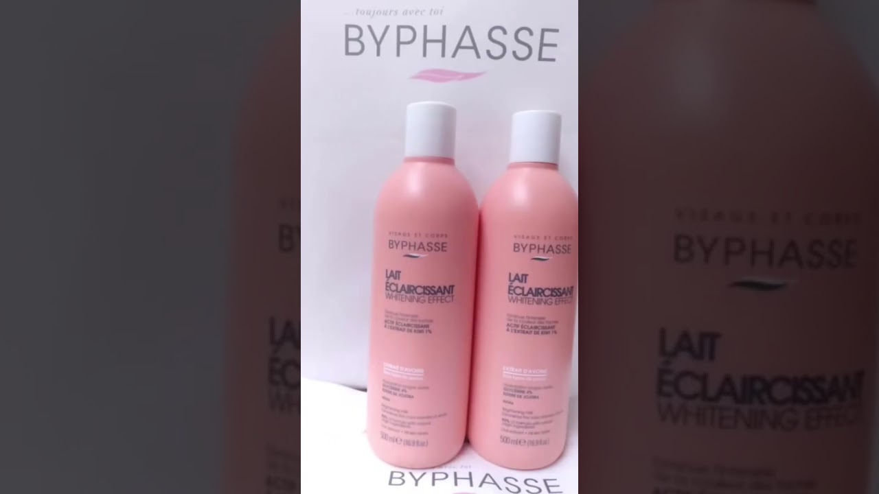 Lait BYPHASE pour un tein marron clair
