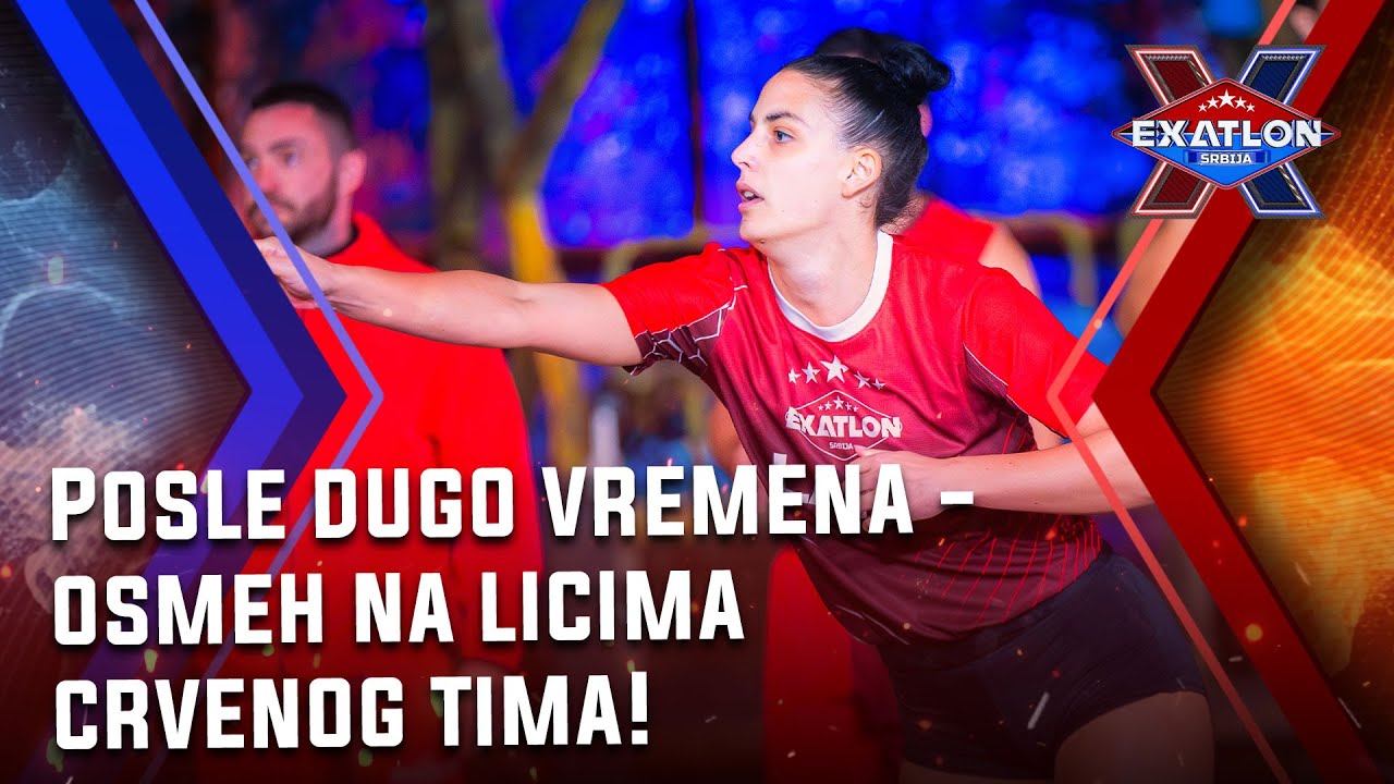 Exatlon Srbija: Epizoda 8 | Posle dugo vremena - osmeh na licima crvenog tima!