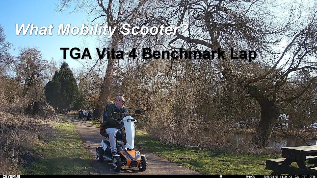 TGA Vita 4 Mobility Scooter Full Benchmark Lap