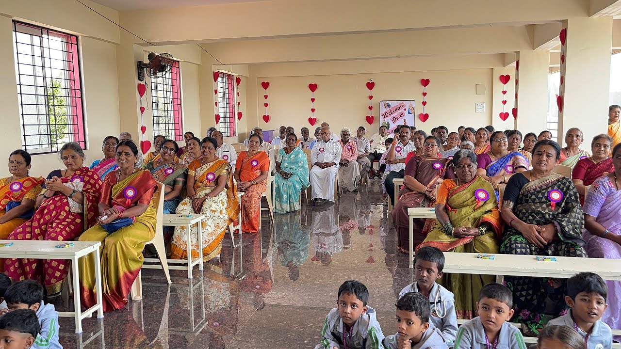 Niveditha English School, CBSE proudly celebrated Grandparents’ Day 2025 with lots of love and joy