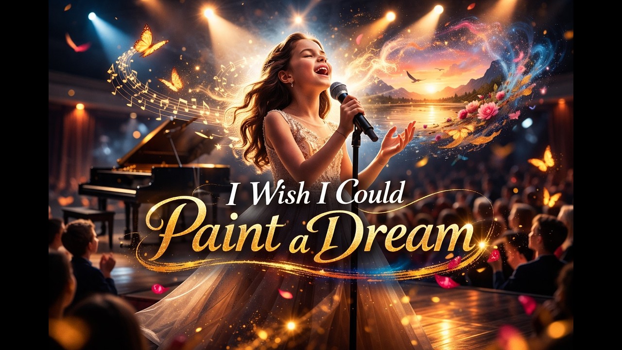 Pure Emotion on Stage &ndash; &ldquo;I Wish I Could Paint a Dream&rdquo; #song  #voice #live