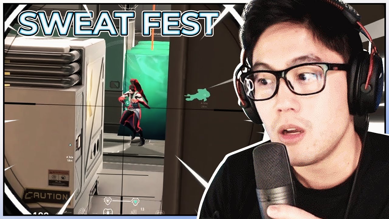THIS GAME MADE ME SWEAT 😅 | Valorant (ft. BaboAbe, TrulyTenzin, DisguisedToast, edisonparklive, Syd)