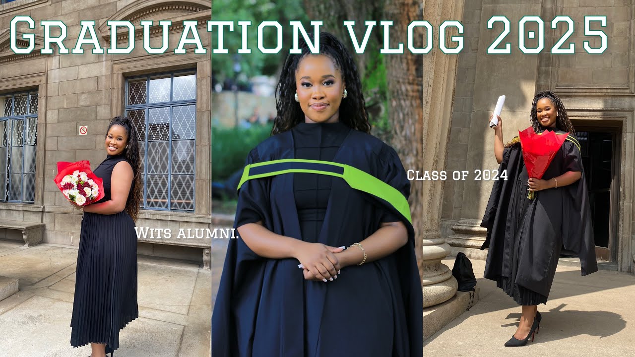 Graduation Vlog : Wits University Alumni🎓 | Spend my graduation day with me