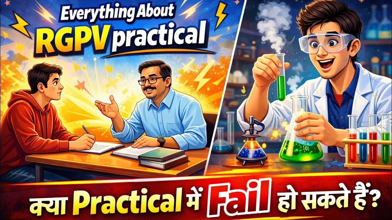 RGPV Practicals and Viva Explained|  1st  & 2nd  Sem |