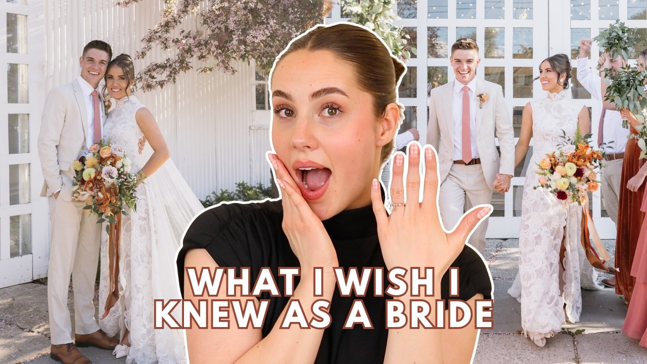 8 Things I Wish I Knew Before Wedding Planning | Budget, Vendors, & More!
