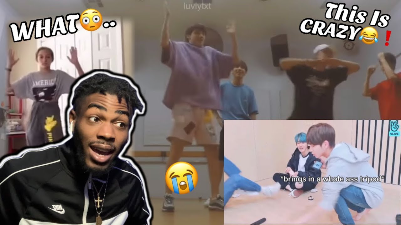 TXT: do you ever look at someone and wonder, what is bighit feeding these kids? REACTION!!!
