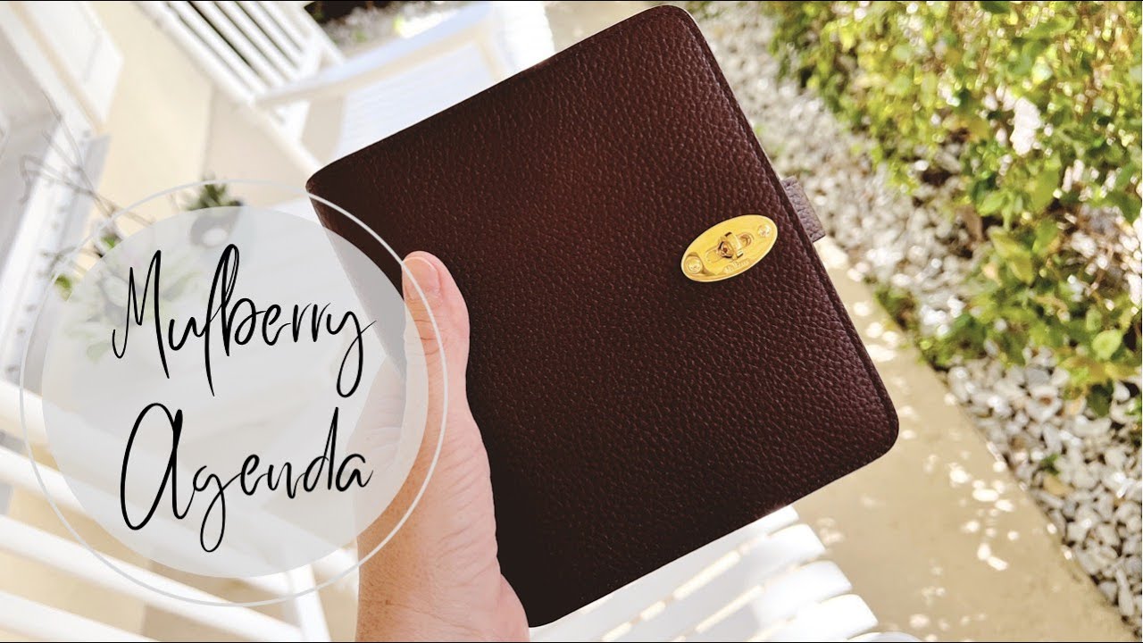 MULBERRY OXBLOOD A6 AGENDA | UNBOXING AND FIRST IMPRESSIONS