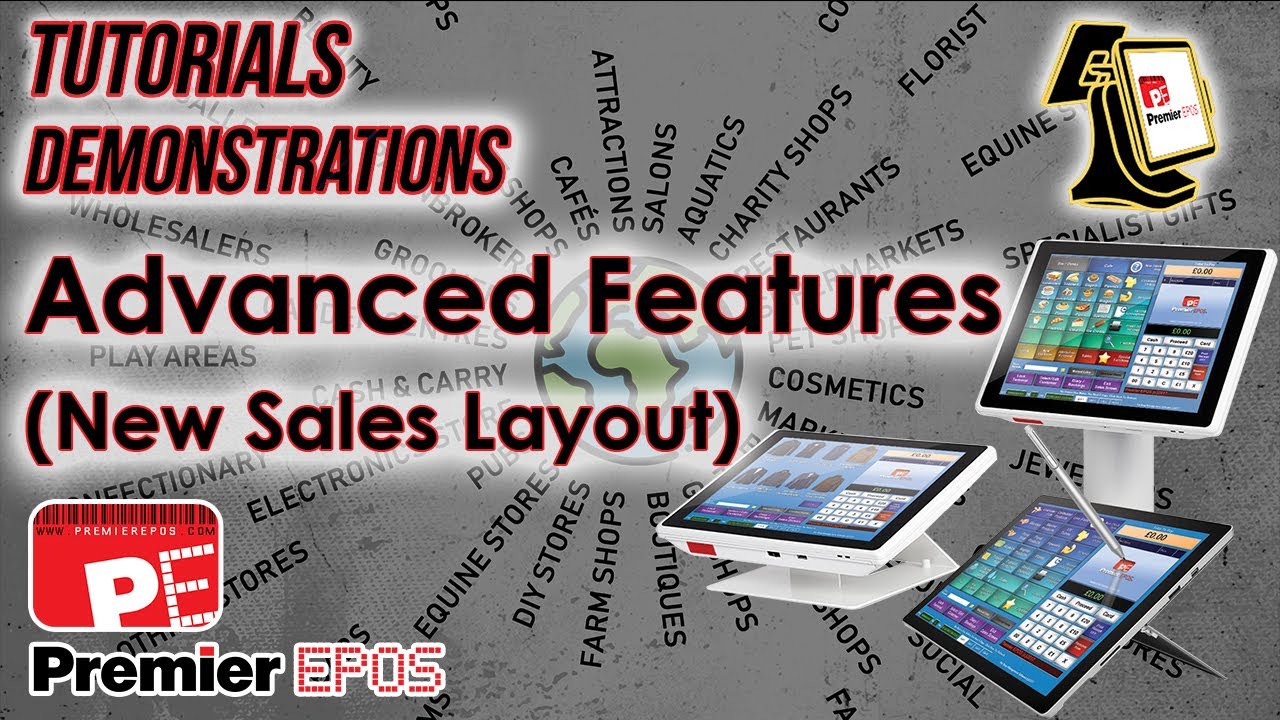 How To - Advanced Features (New Sales Screen Layout) | Premier EPOS Software