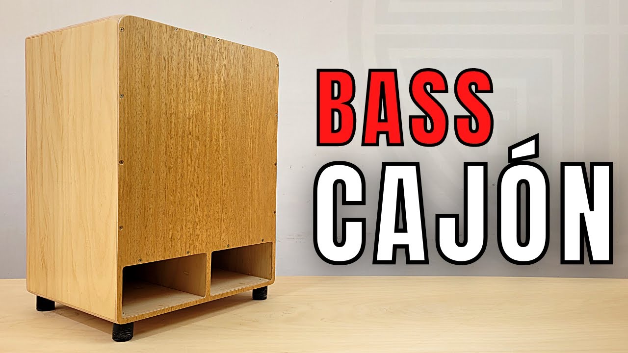 cómo hacer un BASS CAJÓN PERUANO / Tutorial de LUTHERÍA // flamenco snare