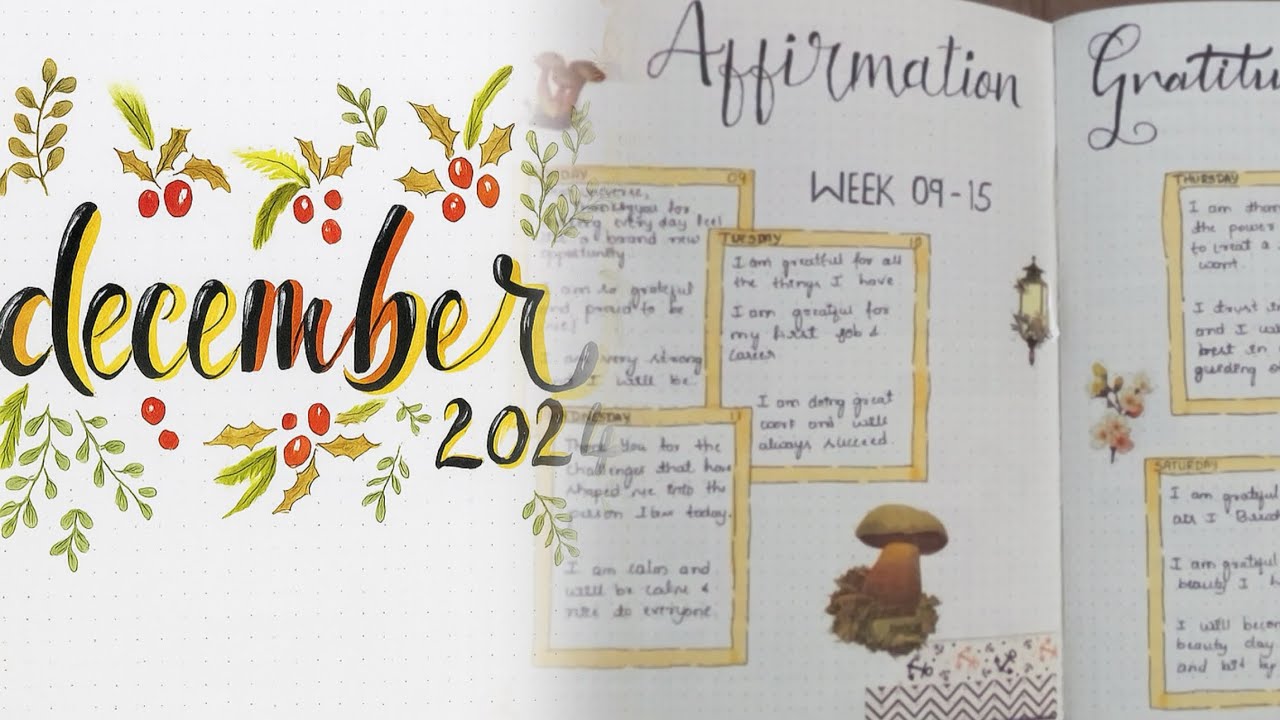 Easy bullet journal spread ideas🌿✨