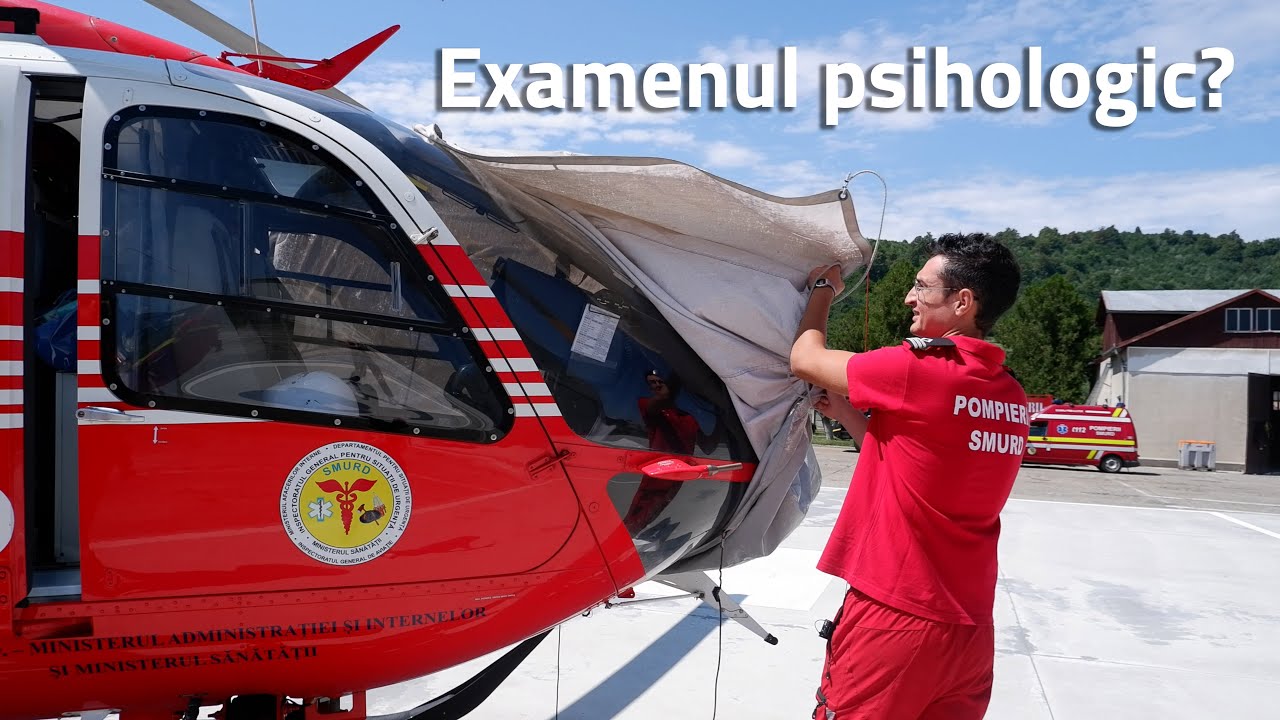 Experientele palpitante ale pilotilor SMURD