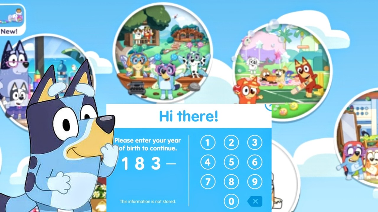 Bluey Let's Play Не забудьте этот ключ к картине! Бесплатно разблокируйте всё! Bluey Let's Play