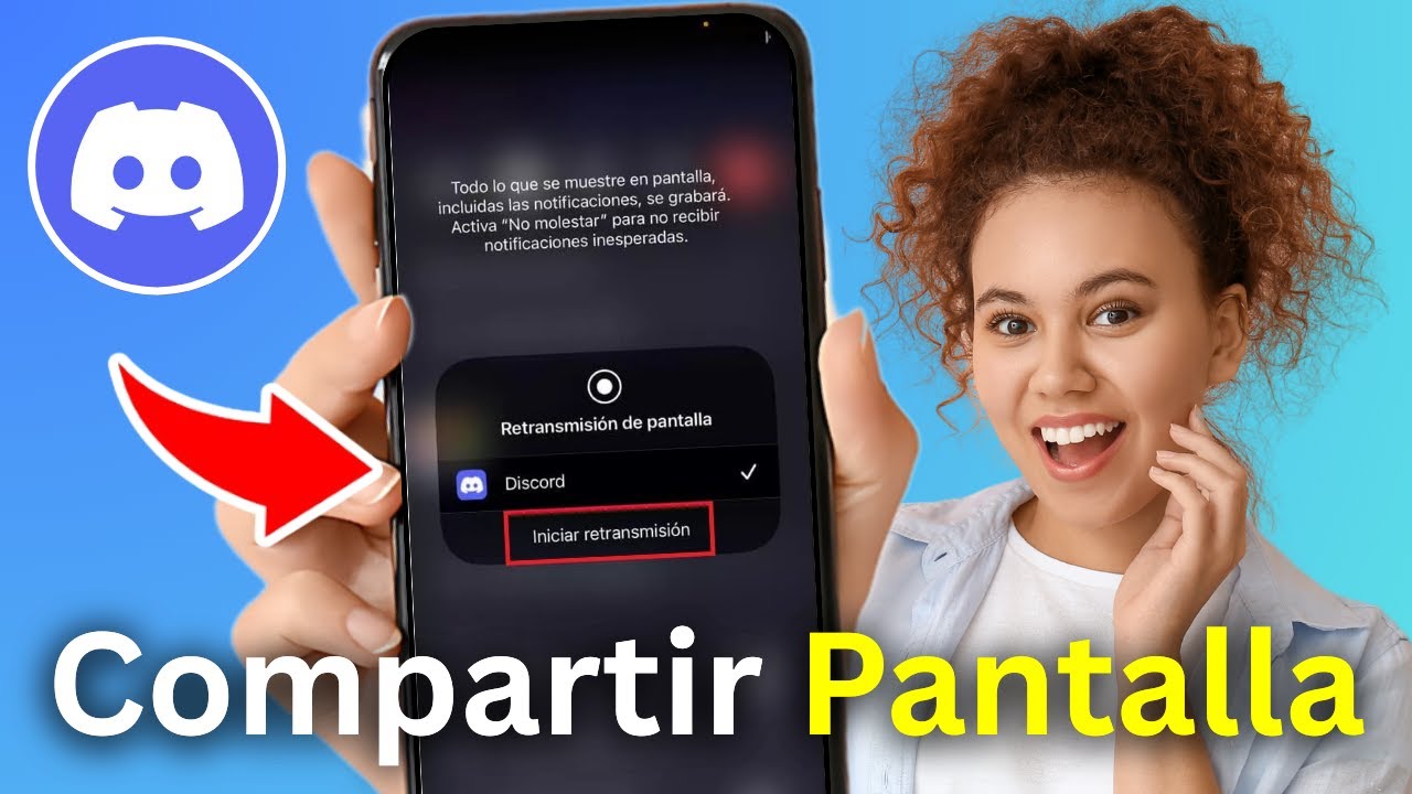 Como COMPARTIR PANTALLA en Discord desde el CELULAR - Paso a Paso ✅
