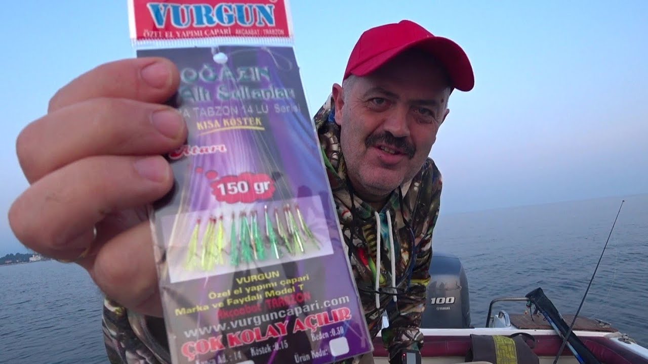 İSTAVRİT AVI , TEKNEDEN ÇAPARİ İLE , EN İYİ ÇAPARİ TRABZON 14 LÜSÜ . BALIK AVI , FİSH HUNTİNG .