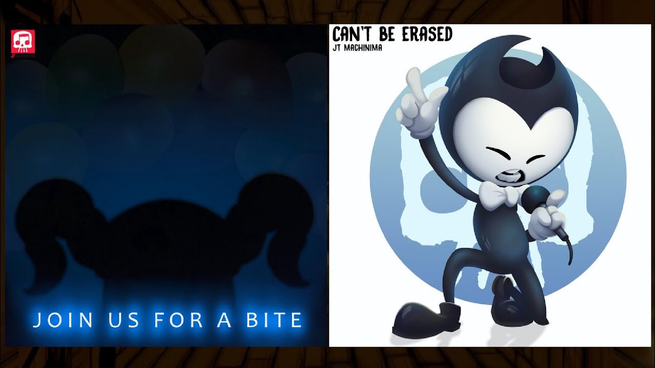 JT Music MASHUP - Can't Be Erased For A Bite (FNaF x Bendy)
