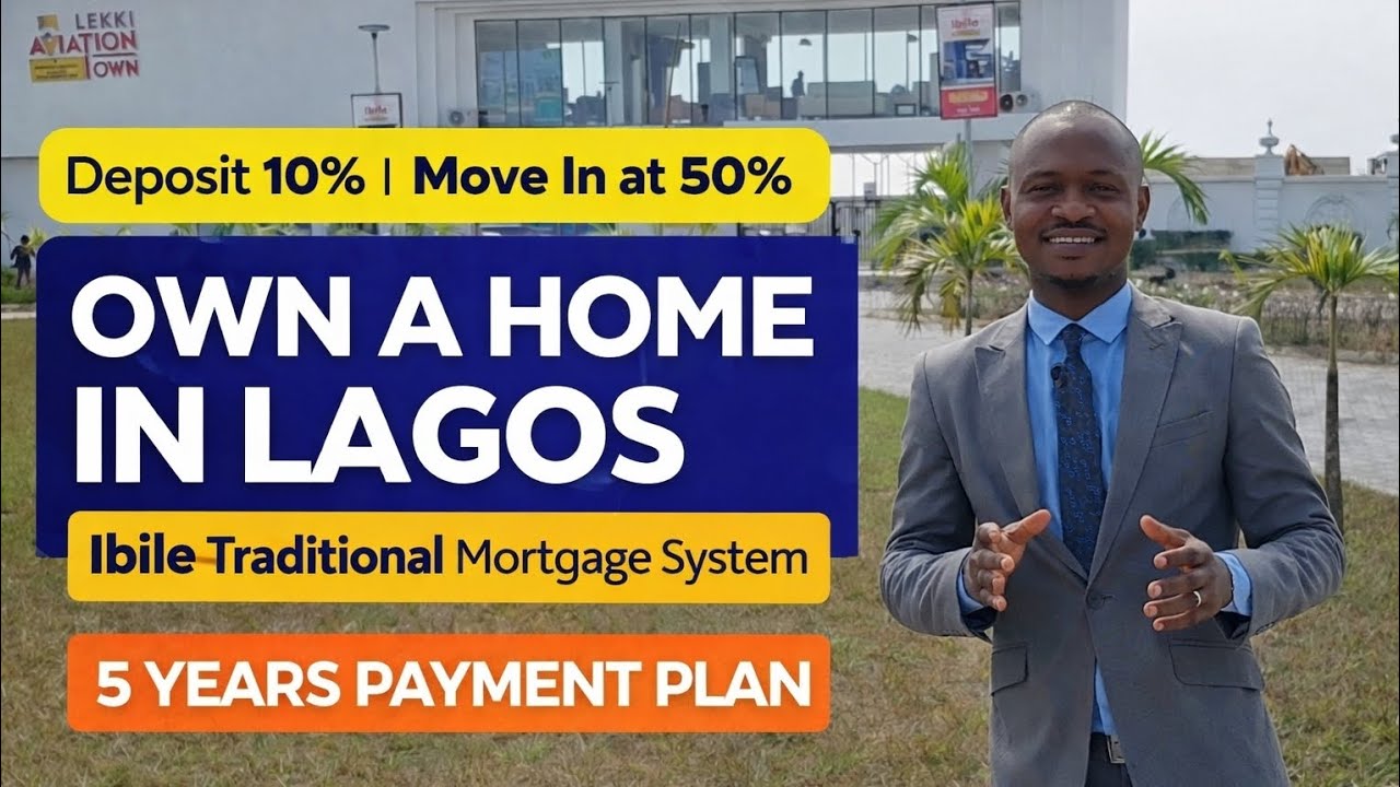 HOUSE FOR SALE IN LAGOS WITH 5YRS PAYMENT PLAN. 