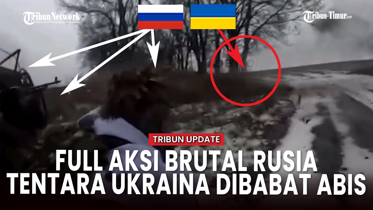 FULL!! Rekaman dari Helm Pasukan Khusus Rusia Saat Serbu Posisi Ukraina dari Jarak Dekat