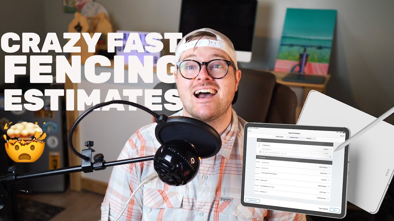 Professional fencing estimates and material lists from anywhere