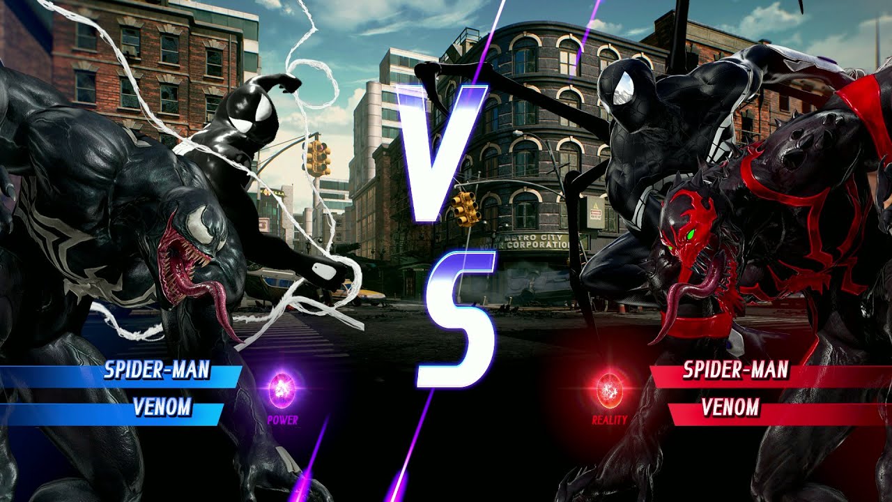 Lucha simbiotica - Marvel vs. Capcom Infinite