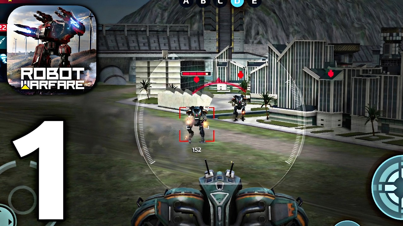 Robot Warfare - Gameplay Walkthrough Part 1 - Tutorial (IOS/ANDROID)