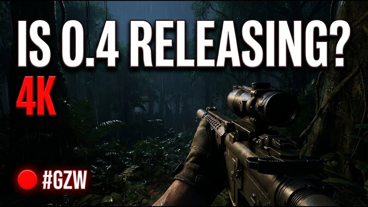 🔴Is 0.4 EVER Releasing? | 4K RTX | #GZWTaskForceAlpha