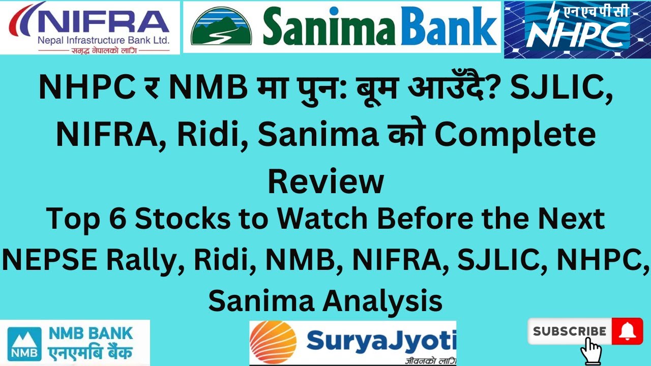 अब बढ्ने सम्भावना यी ६ ठूला कम्पनीमा | Fundamental + Technical विश्लेषण | Nepse Share Market News|