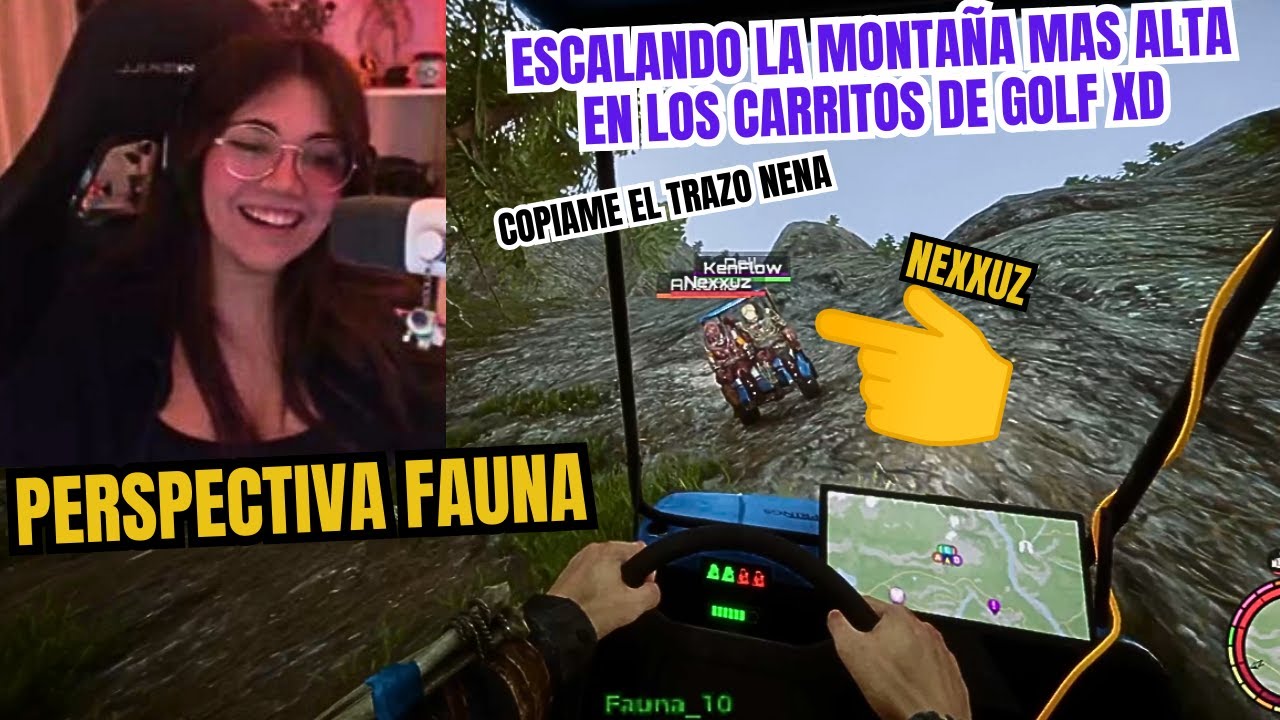 PERSPECTIVA FAUNA ESCALANDO LA MONTAÑA MAS ALTA DE Sons of the Forest #arkeanos #nexxuz #nexxuzhd