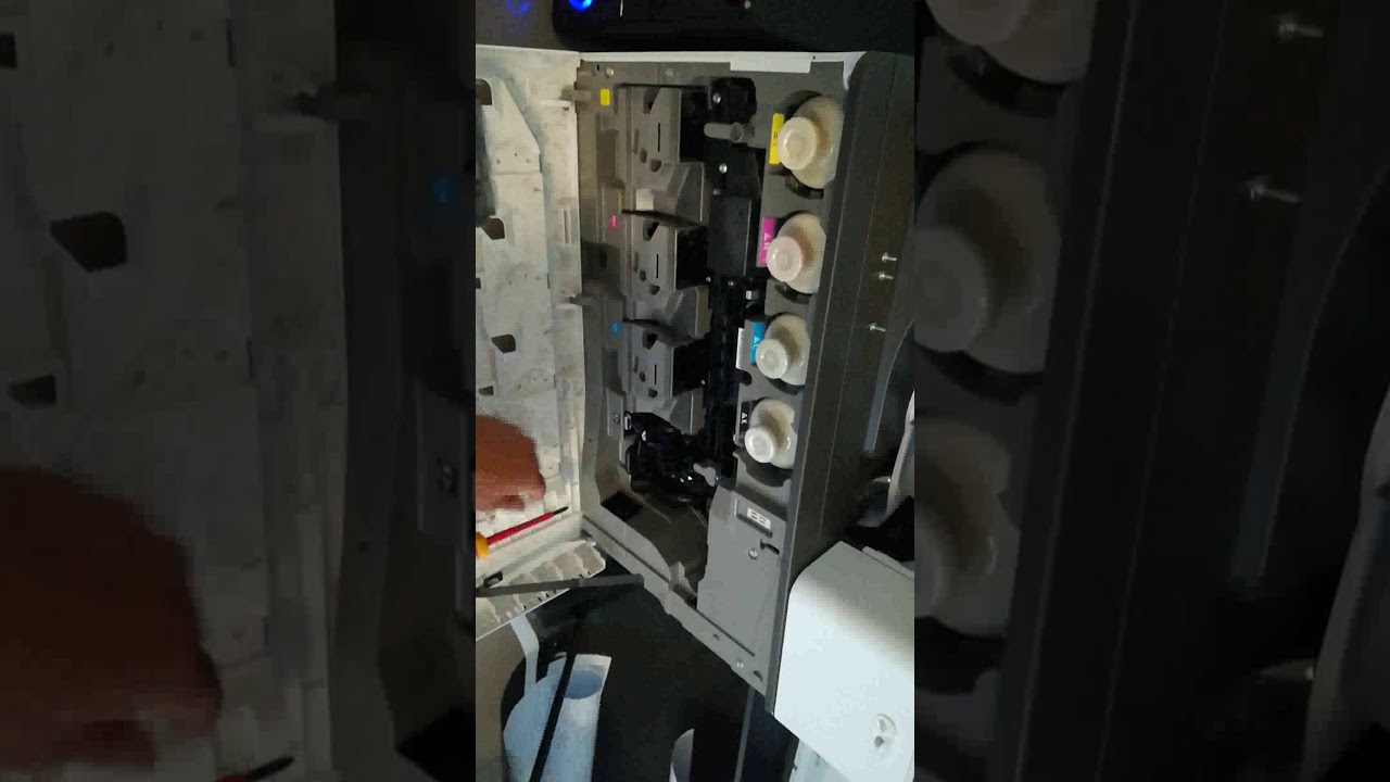 Impresión ilegible Ricoh MP C2004