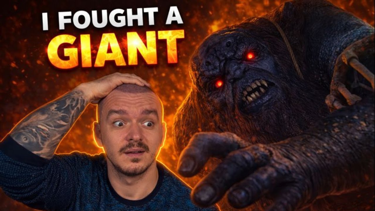 I Fought a Giant in Witcher 3 For The First Time