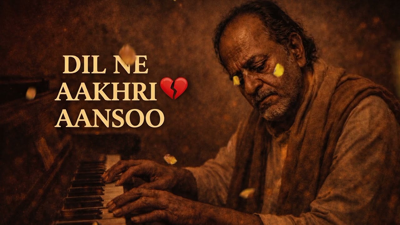 Dil Ne Aakhri Aansoo Baha Diya 💔 | This Urdu Ghazal Will Shatter Your Soul
