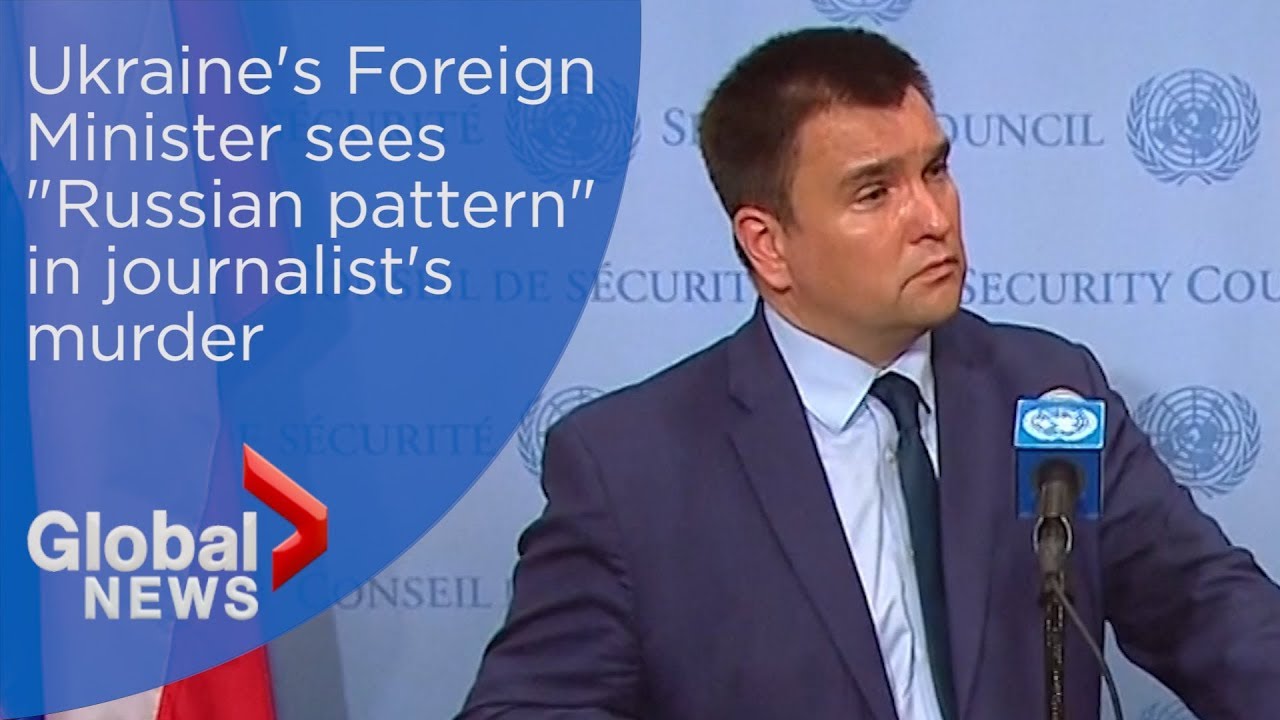 Ukraine's Foreign Minister says 