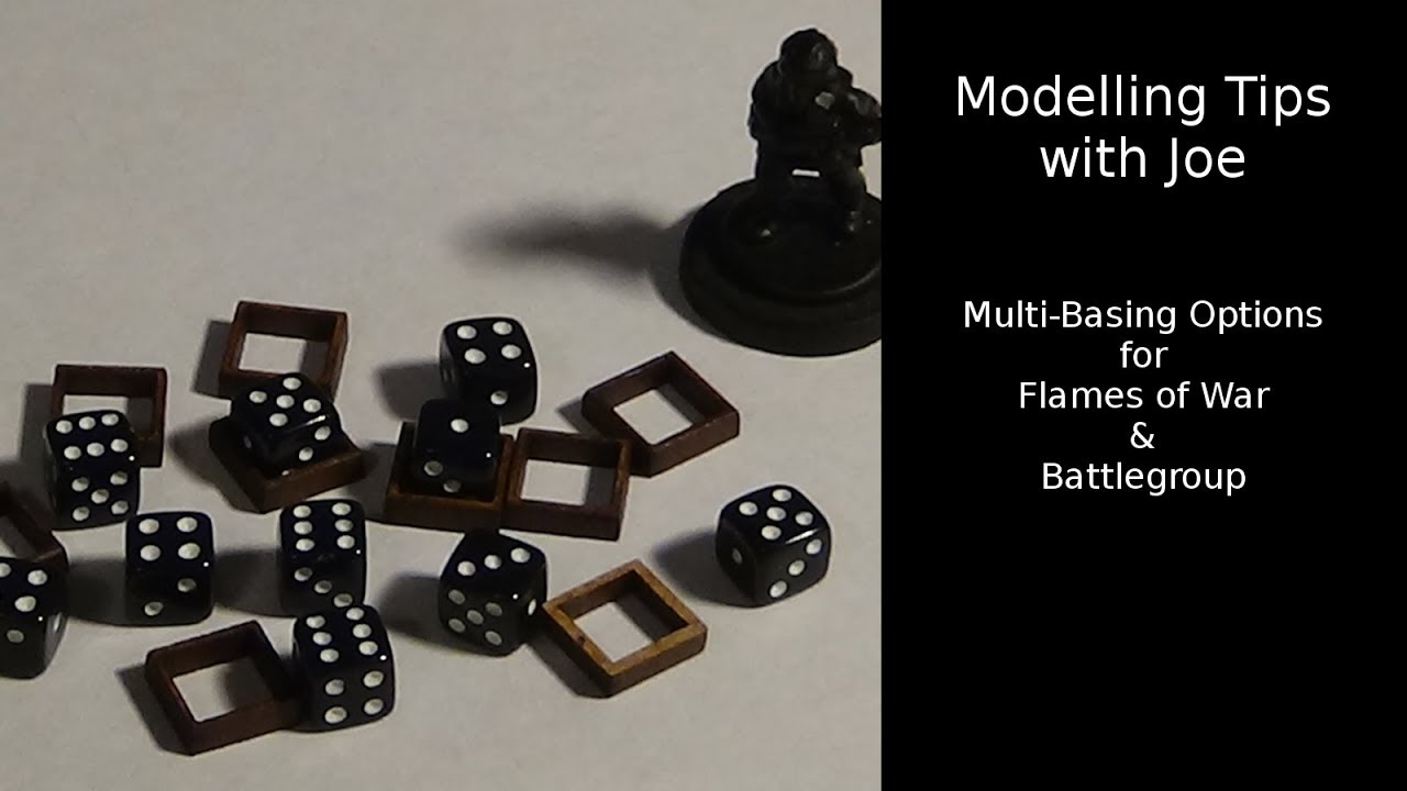 Modelling Tips with Joe - Multi-Basing Options for your WW2 Infantry
