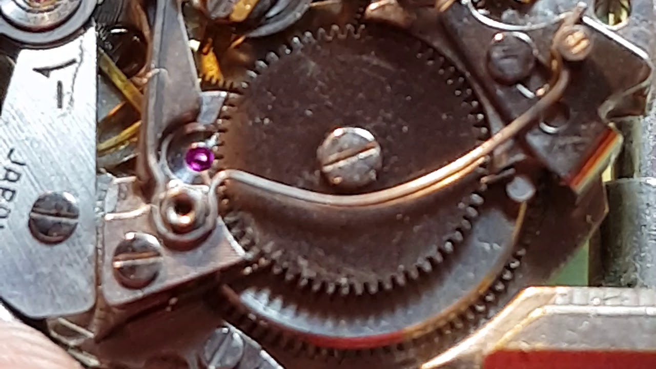Ruota a colonne nel Seiko 6139 /6138