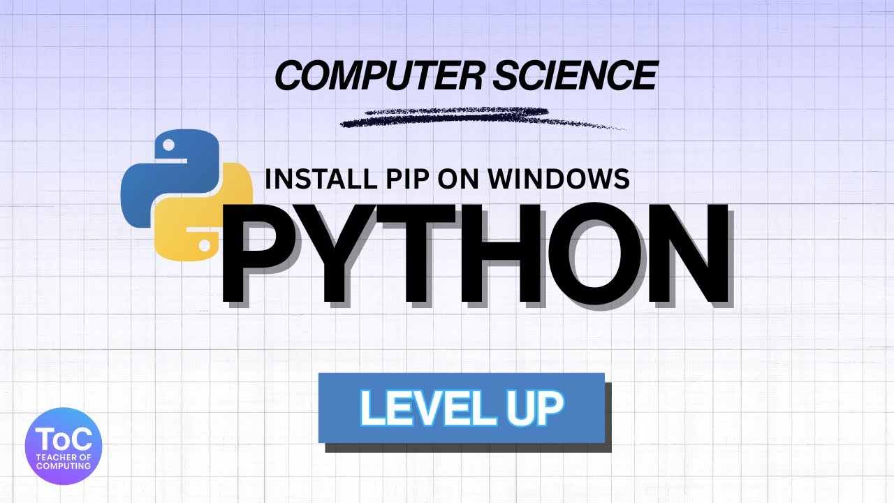 How to Install #pip  on Windows - Python