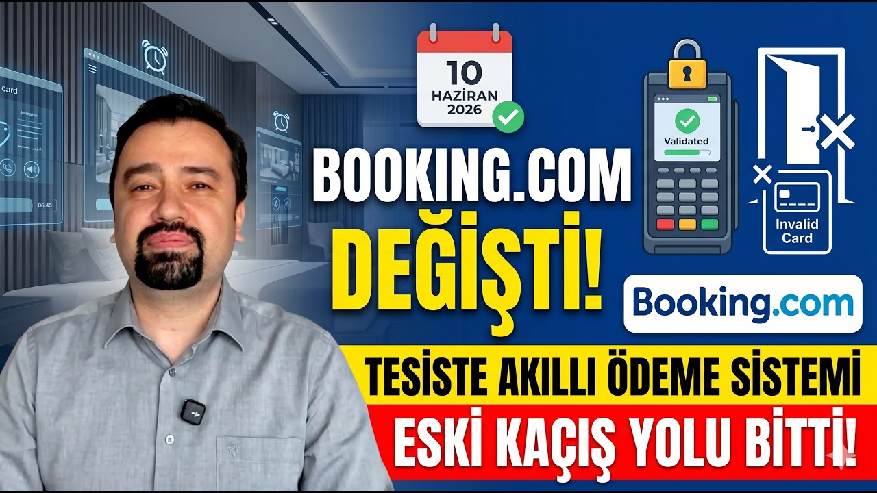 Booking.com Tesiste Akıllı &Ouml;deme (Smart Pay-at-Property) Sistemi Nedir? Neler Değişiyor?